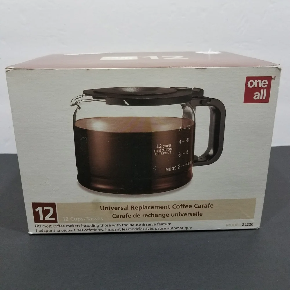 One All by Medelco 12 Cup Coffee Cup New
